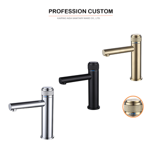 <span class=keywords><strong>AMAXO</strong></span> — mitigeur de lavabo à bouton poussoir, robinet en or brossé pour salle de bains, nouveau Design - Product Image 5