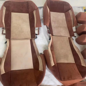 Housse de siège de voiture de luxe quatre saisons de style sportif, ensemble complet avant et arrière pour BMW X6M, matériau en tissu - Product Image 3