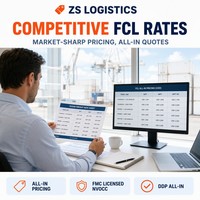 Transitaire maritime économique DDP porte-à-porte Chine-USA LCL Express aérien Service d'agent maritime multimodal avec support 24/7