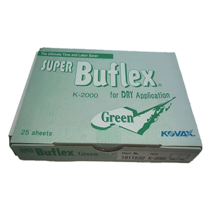 Discos Abrasivos Redondos Kovax Super-Tack Buflex, Paquete de 25, para Aplicación en Seco, el Ahorro Definitivo de Tiempo y Esfuerzo, Papel de Lija - Product Image 2