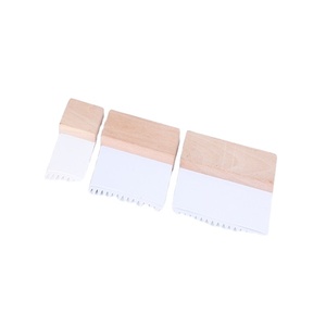 <span class=keywords><strong>grattoir</strong></span> en plastique avec manche en <span class=keywords><strong>bois</strong></span> <span class=keywords><strong>grattoir</strong></span> en plastique effet lin pour peinture décorative fausse finition - Product Image 1