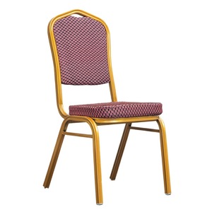 Coussin Salle À Manger Chaise Offre Spéciale Tissu De Mariage Restaurant Rembourré Empilable Banquet En Plastique Chaises Moderne Hôtel Chaise - Product Image 2
