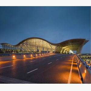 Lớn khoảng sân bay thiết bị đầu cuối xây dựng Train dịch vụ đường sắt trạm thép hội trường với không gian khung lợp thép giàn mái - Product Image 6