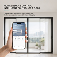 CUMU Moderno Operador de Puerta Corredera Automática de Levitación Magnética Silenciosa con Motor DC sin Escobillas y Rieles Activados por Sensor para Hospitales y Hoteles
