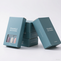 Boîte d'emballage personnalisée pour kit de pose d'ongles avec logo de marque, impression numérique, vente en gros, boîte en papier pour ongles artificiels
