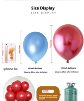 Ballons en latex noir et or de 5/10/12/18 pouces, écologiques, recyclables, imprimés en sérigraphie, pour anniversaire, Noël, mariage, fête