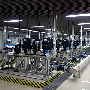 Bomba de Agua Centrífuga Vertical Multietapa Serie CDLF 220V/380V para Uso Industrial y de Mecanizado, Estructura de Bomba de Tornillo - Product Image 2