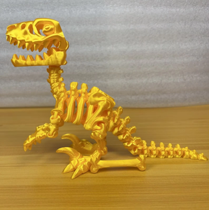 Esqueleto de <span class=keywords><strong>Velociraptor</strong></span> impreso en 3D, <span class=keywords><strong>juguete</strong></span> para niños, período Jurásico, figura de Animal de plástico, regalo decorativo para niños - Product Image 6