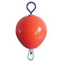 Bouée de stationnement marine YUMETAL série CC en PVC avec boulon à œillet et tige de traction