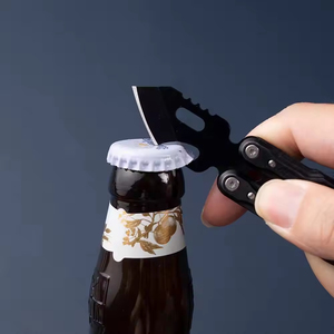 Multi-functional <b>mini</b> stainless steel knife keychain opener sharp fruit knife portable <b>bottle</b> opener knife - Product Image 3