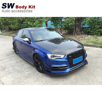 Capot de Style OEM en Fiber de carbone pour Audi A3 S3 RS3, mise à niveau, Modification, couvercle de soupape de moteur, couvercle d'origine, pièces automobiles, Kit de Performance