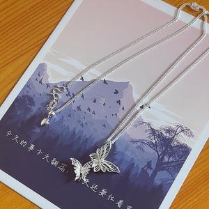 เวนชี่ S925 สร้อยคอเงินแท้ จี้เพทายซ้อนกัน รูปทรงหยดน้ำ สง่างาม ทันสมัย ชุบโรเดียม - Product Image 2