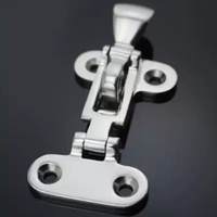 Loquet de porte en acier inoxydable 316 pour bateau marin, clip de verrouillage anti-tintement pour trappe de yacht, camping-car et cabine