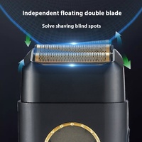Afeitadoras de Levitación Magnética de 9500 RPM con Pantalla LCD Inalámbricas IPX6 para Afeitar Cabeza y Barba de Uso Doméstico