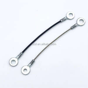 स्टेनलेस स्टील के तार रस्सी डोरी केबल पगहा सुरक्षा लट का पट्टा रस्सी सुरक्षा तार काले नुकसान की रोकथाम के लिए - Product Image 6