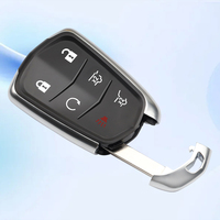 Clé de voiture télécommandée SZMAISHI à 6 boutons 315 MHz pour Cadillac, ID FCC HYQ2AB, PN 13580812 13598511, clé de véhicule intelligente de rechange
