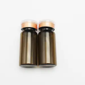 Toptan boş cam enjeksiyon tübüler flakon amber sıvı tıbbi şişe 10ml penisilin şişe