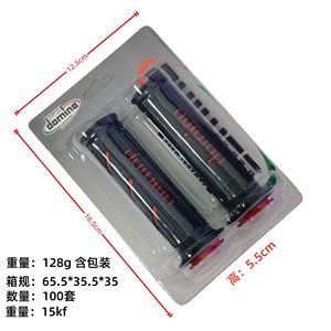 Dominu <b>Motorcycle</b> Handlebar <b>Grips</b> TPU Anti Slip Universal For Replacement With Shock Absorption - Product Image 3