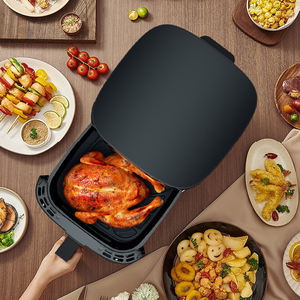 8 л, 1500 Вт, большая мощность, заводская цена, без масла, защита от тепла, антипригарная Круглая Печь Из Нержавеющей Стали - Product Image 6