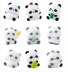 3 डी डिय अच्छी सजावट सहायक उपकरण, फूलों की सजावट मूर्ति मिनी राल जानवरों थोक कार्टून प्यारा खिलौने डिजाइन - Product Image 2