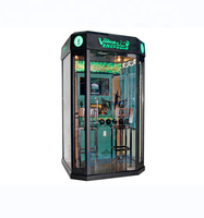Mini cabine de karaoké, machine de karaoké mobile, idéale pour les salles de jeux, les rues, les parcs, les places, les stations, pour chanter avec un faible investissement