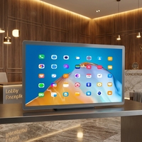 Tablette Commerciale Android Grande Taille 32 Pouces avec Écran Tactile Capacitif 10 Points, Lecteur Multimédia 4 Go + 32 Go pour Entreprises et Éducation