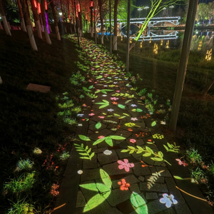 Projecteur publicitaire personnalisé pour les allées de parcs et les sites touristiques extérieurs - Product Image 1