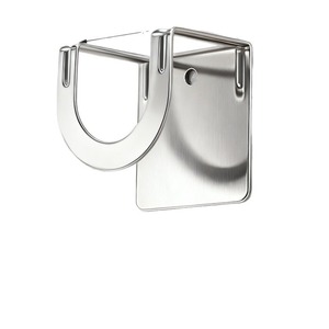 Support mural de rangement pour salle de bain en acier inoxydable Yuma, tige télescopique 22 mm 33 mm, installation facile - Product Image 2