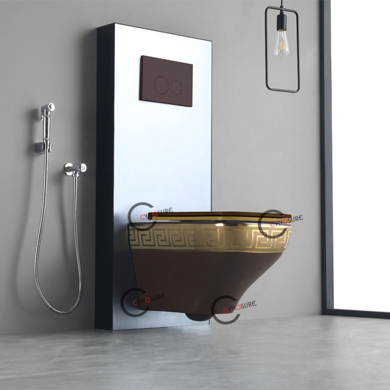 Set1ห้องน้ำสีน้ำตาลทอง