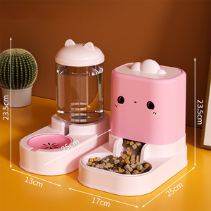 Nouvelle Fontaine à Eau et Distributeur de Nourriture Séparés pour Animaux – Anti-Taches de Menton – Vente en Gros - Product Image 6