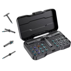 24 in 1 Multi-Function Ratchet <b>Screwdriver</b> <b>Set</b> Torque Tool Magnetic <b>Bits</b> Tools Household Repair 24 in 1 Tool <b>Sets</b> 24 in 1 24 in - Product Image 1