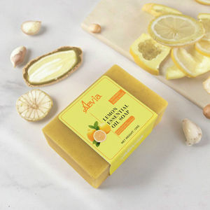 Jabón de Cúrcuma Natural, Limón Vegano, Anti-Acné, Blanqueamiento, Barra Hecha a Mano, Todo Tipo de Piel, Jabón de Belleza, Eliminación de Pecas, Jabón de Ácido Kójico - Product Image 5