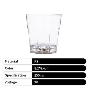 Custom LED Bulb Flashing <b>Cup</b> Luminous Reusable <b>Plastic</b> Light up Beer <b>Drinking</b> <b>Cup</b> with Logo - Product Image 4