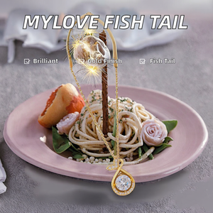 <span class=keywords><strong>Mylove</strong></span> Bijoux Unisexe en Acier Inoxydable, Pendentif Médaillon Tendance avec Chaîne à Maillons, Pierre Zircon, Style Hip Hop, Anniversaire, Plaqué Rhodium - Product Image 2