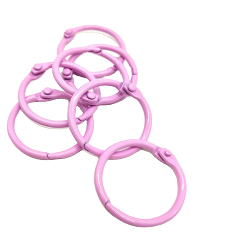 Лидер продаж, круглый брелок для ключей из железа, 30 мм