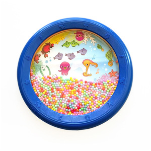 Wholesale Orff Percussion <b>Instrument</b> Portable 10 Inch Purple Orange Plastic Ocean Wave Drum <b>Musical</b> <b>Instrument</b> Ocean Drum - Product Image 6