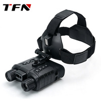 Lunettes de vision nocturne 3D TFN avec télémètre, jumelles NVG montées sur casque 4K