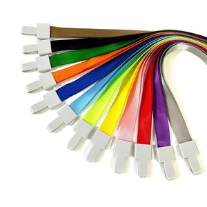 <b>Polyester</b> <b>Lanyard</b> Buckle Egg-Shaped Hook for ID Cards Student Cards Bus Passes Credentials-1.5cm Metal Buckle China Wholesale - Product Image 2