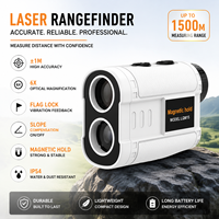 Télémètre laser de golf personnalisé en gros avec fonction de compensation de pente |   Télémètre LCD pour le golf et la chasse, portée 600m-2000m