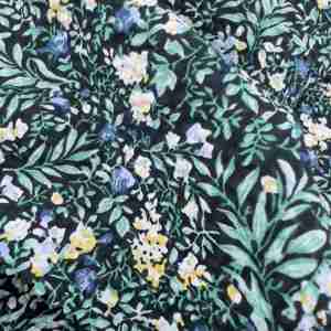 Tùy Chỉnh Thiết Kế Đầy Màu Sắc Hoa Dệt 78gsm 100% Cotton Thoáng Khí Trọng Lượng Nhẹ In Kỹ Thuật Số Vải Cho Áo Sơ Mi Túi Cô Gái/Chàng Trai - Product Image 6