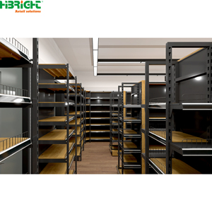 Sistema Combinado de Mostrador y Estanterías para Delicatessen de Supermercado Estadounidense de Primera Calidad - Product Image 2