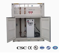 Réservoirs de stockage d'hydrocarbures à double paroi, conteneur de carburant mobile, station de remplissage de carburant portable avec distributeur