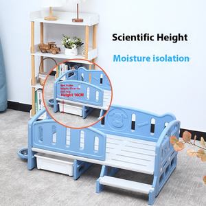 Экологичная Современная Водонепроницаемая дышащая пластиковая кровать для собак из полипропилена, комнатная четырехсезонная кровать для домашних животных с утолщенной чашей с твердым узором - Product Image 2