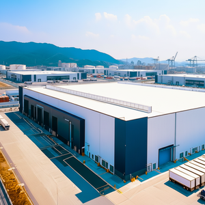 Özel Boyutlu Prefabrik Atölye Çelik Yapı Depo - Product Image 1