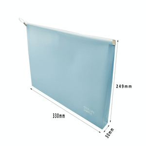 Nhà máy đầy màu sắc tập tin túi tài liệu BGAS A4 thanh trượt dây kéo khóa tài liệu túi nhựa dây kéo túi tài liệu cho các trường học, văn phòng - Product Image 2