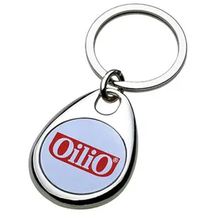 Chaveiros de metal em branco para carrinho de compras, porta-moedas com logotipo personalizado, chaveiro em liga de zinco para moeda, venda imperdível