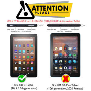 Funda Protectora Resistente al Agua para Niños HGD Wholesale, Funda Protectora de Espuma EVA Suave para Tablet Kindle Fire HD 8 2016 2018 - Product Image 3