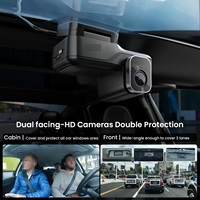 Cámara para Auto 4G LTE con Doble Lente y Wifi, con Servicio en la Nube, Grabador GPS con Vista en Vivo, DVR para Vehículos con APP