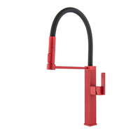 Robinet de cuisine moderne de luxe haut de gamme en gros d'usine avec douchette extractible et rotation à 360 degrés, cartouche céramique
