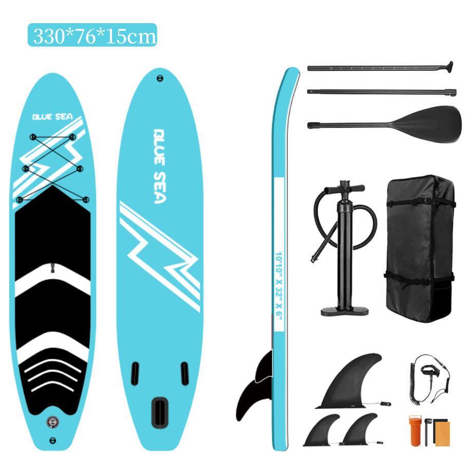 (330*76*15cm, bleu et noir)